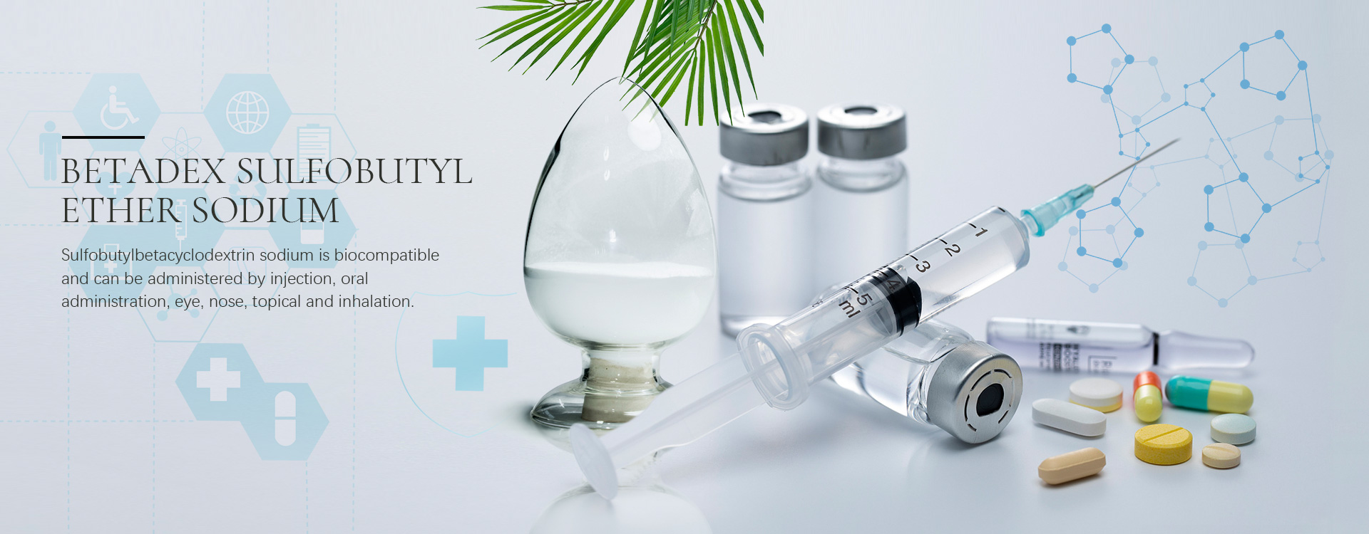 중국 Betadex Sulfobutyl 에테르 나트륨 제조 업체