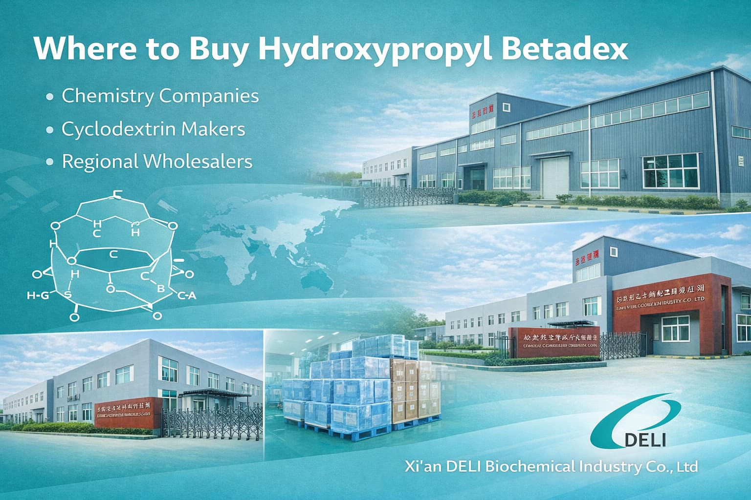 Hydroxyprofile Betadex 구입처: 제약 및 화장품 제품의 최고 공급업체